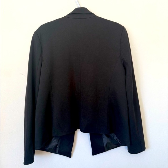 Black Notched Lapel Long Sleeve Formal Blazer Ladies Size XL - Picture 2 of 5